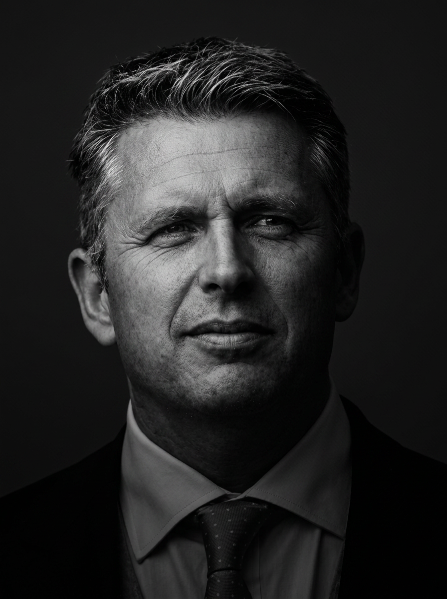 Portrait of Professor Richard Benham FCIIS FBCS